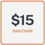 $15 Data Credit (100% off)