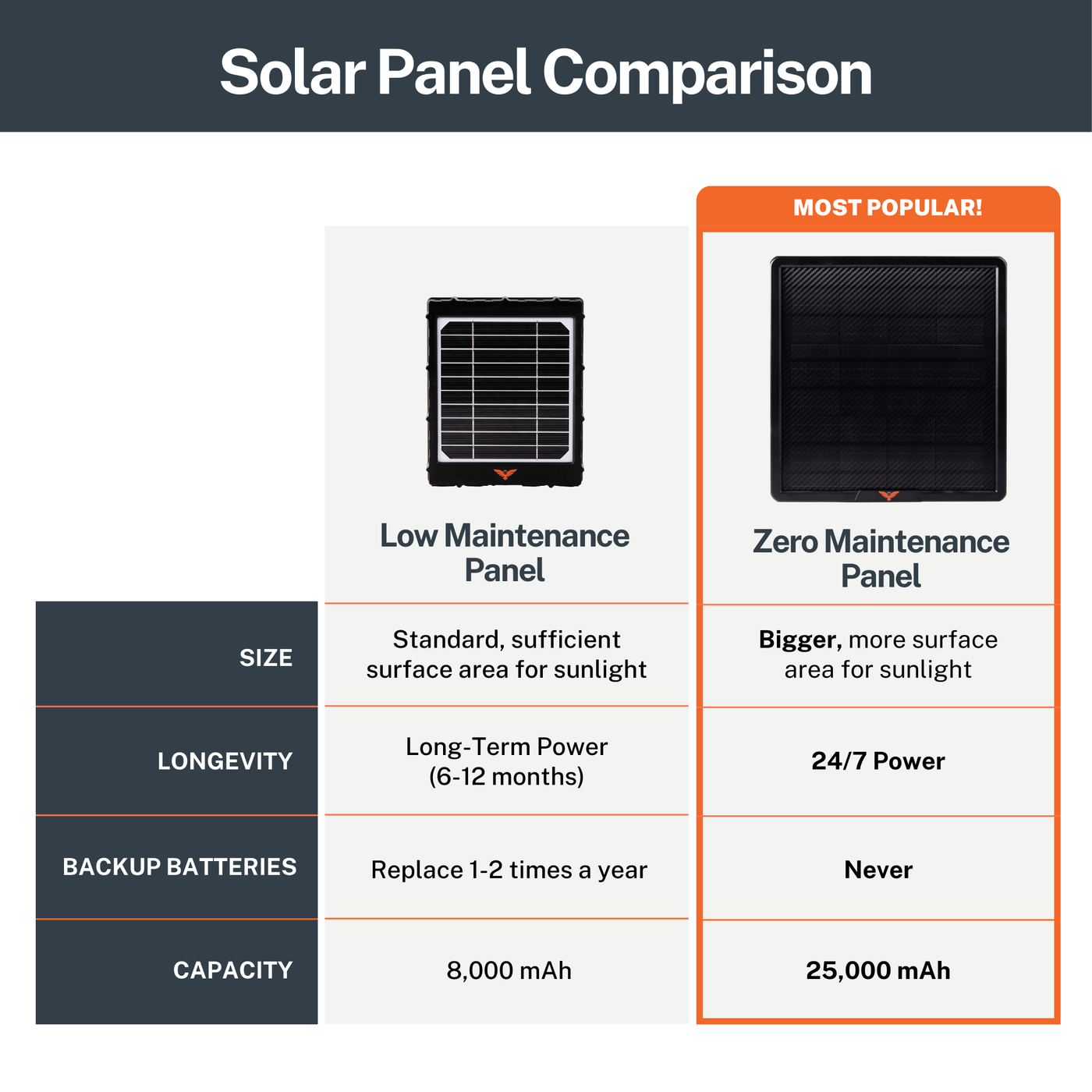 Low Maintenance Solar Panel