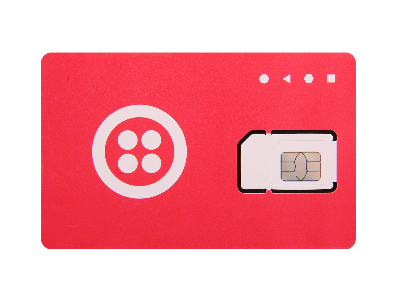 SIM Card (T-Mobile, Red & White)