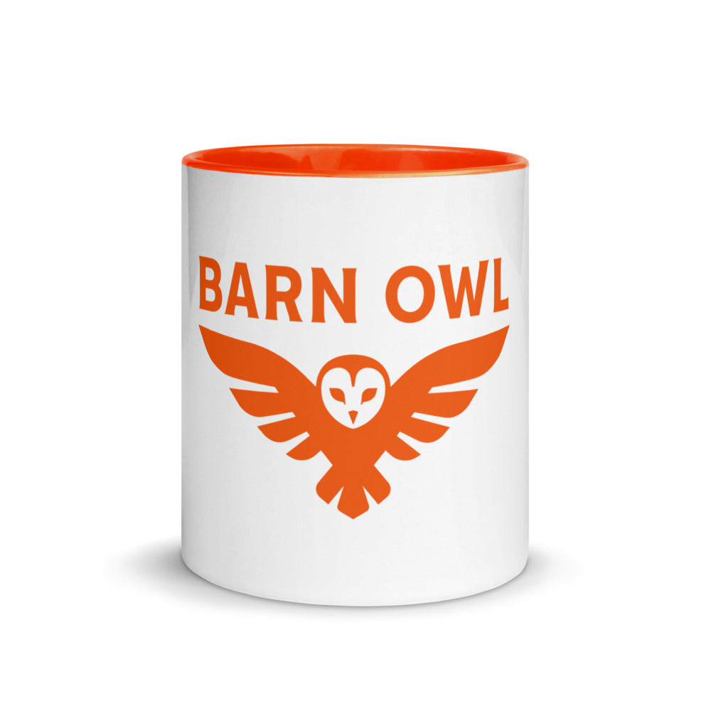 Barn Owl Mug - Orange Logo